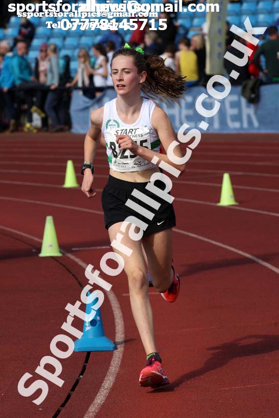 Girls under-15s  Northern 3 Stage Road Relay, SportsCity, Manchester. Photo: David T. Hewitson/Sports for All Pics
